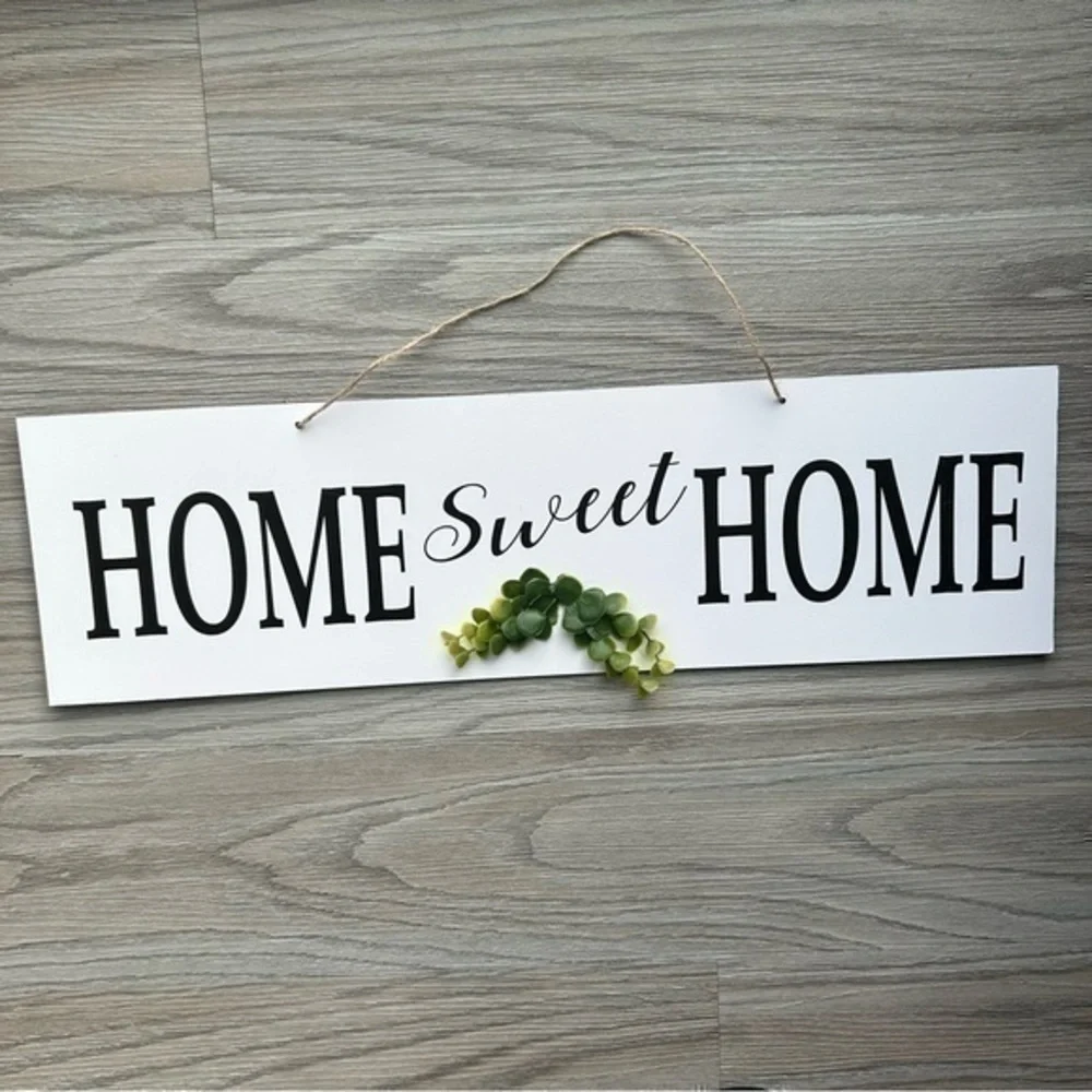 💋NWT Home 🏡 Decor Home Sweet Home Hanging Wall decor